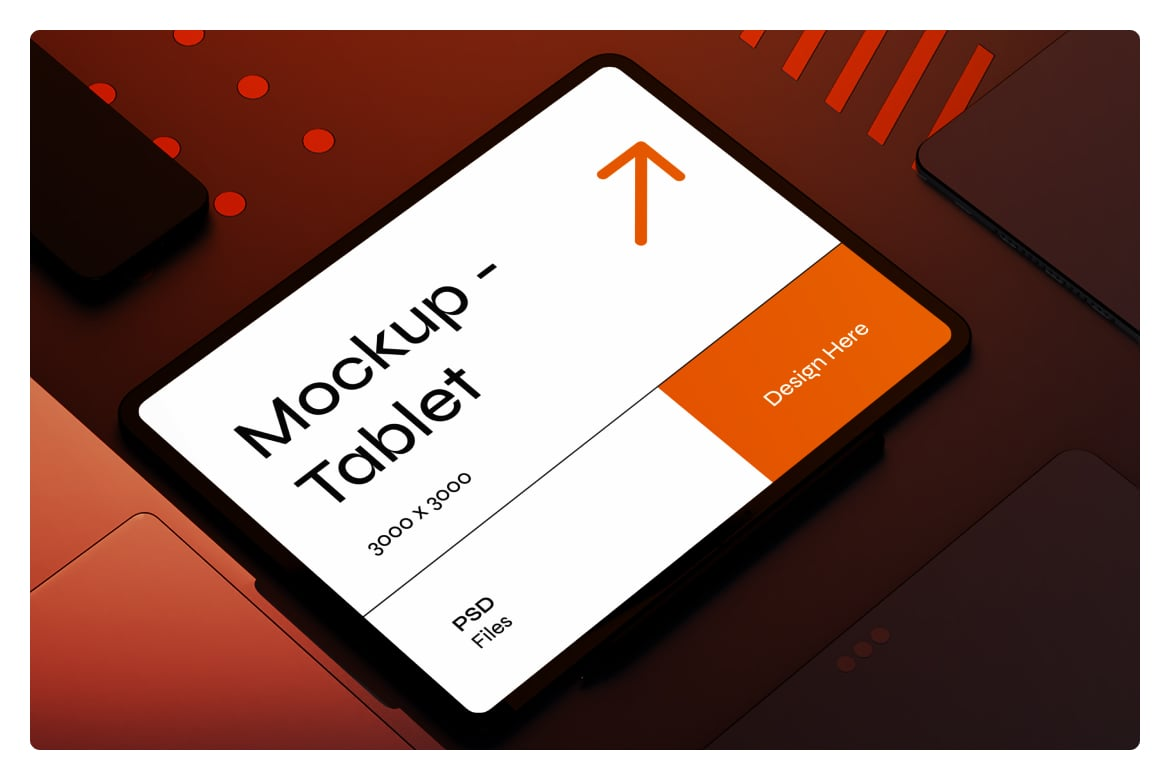 图片[2]-Warm Bright Sun Tablet Mockup（438885）-技能树
